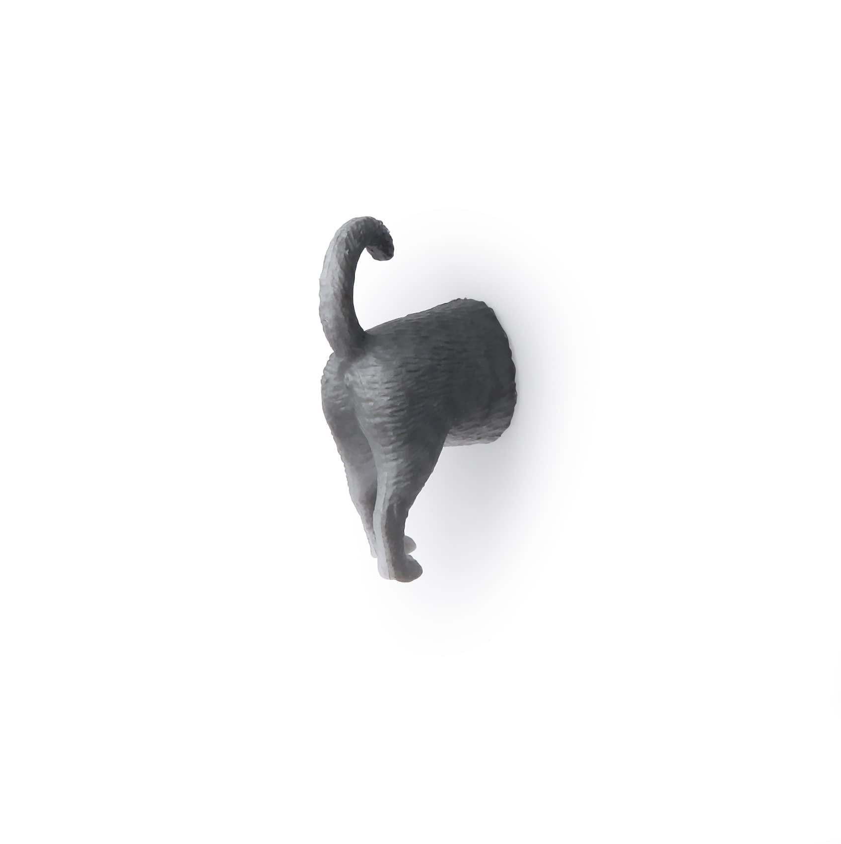 Kikkerland cat butt magnets durable plastic construction
