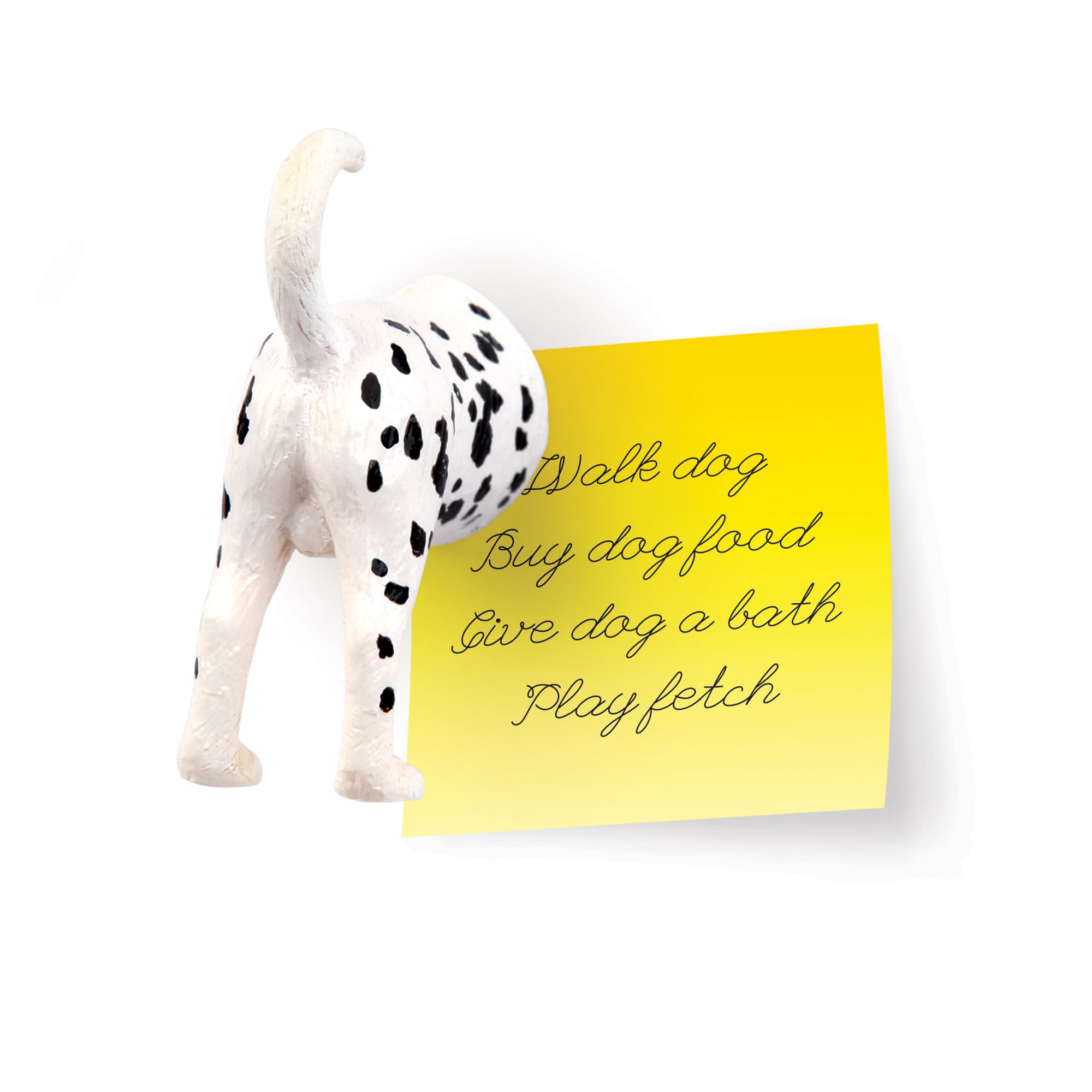 Kikkerland dog butt magnets: quirky fridge decor for kitchens and desks.