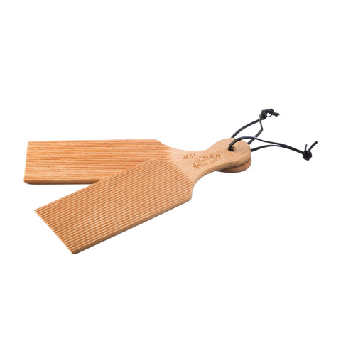 Kilner beech wood butter paddles set of 2 ready for butter making and serving