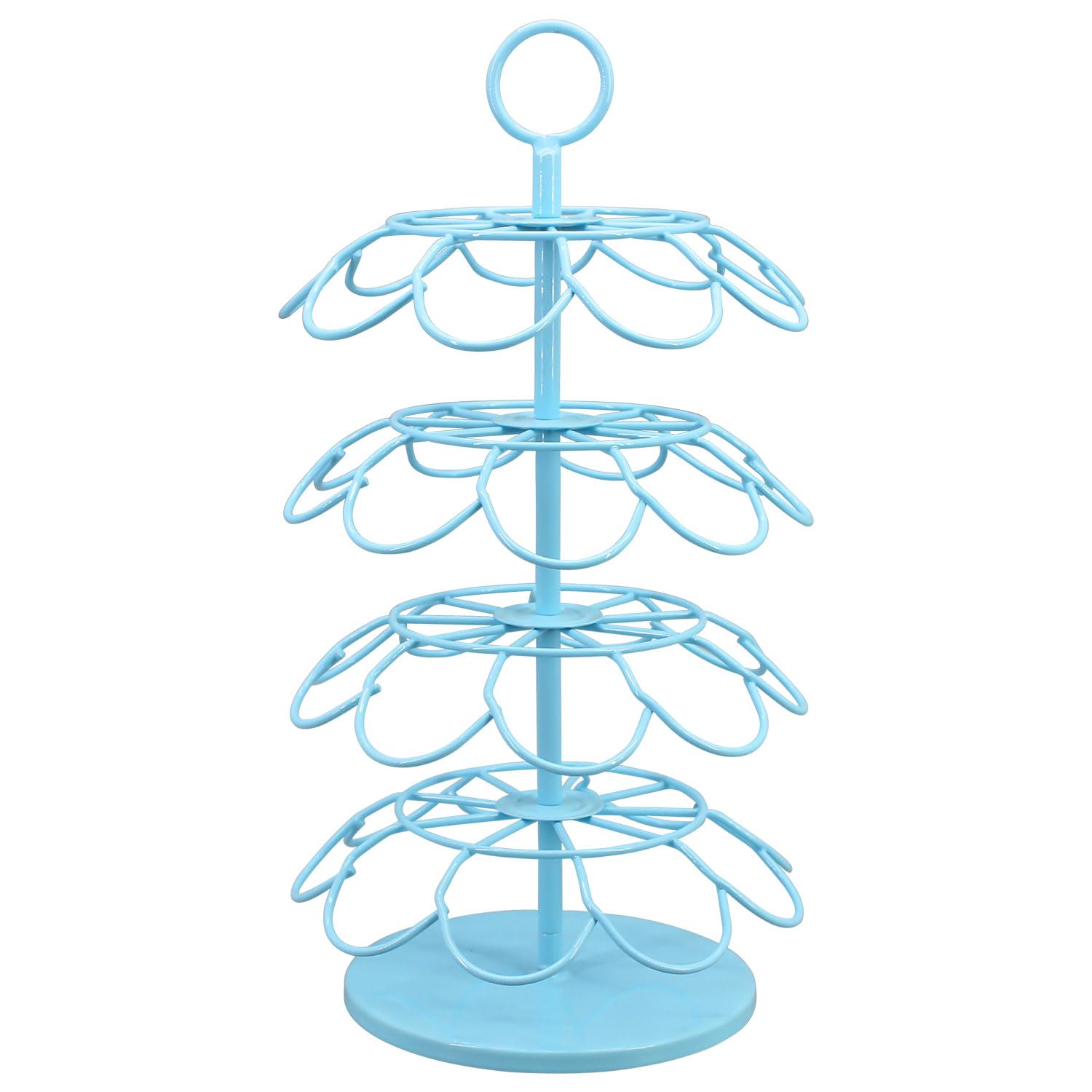 KIMIUP coffee pod holder spins 360 degrees for easy pod access.