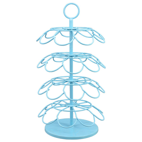 KIMIUP coffee pod holder spins 360 degrees for easy pod access.