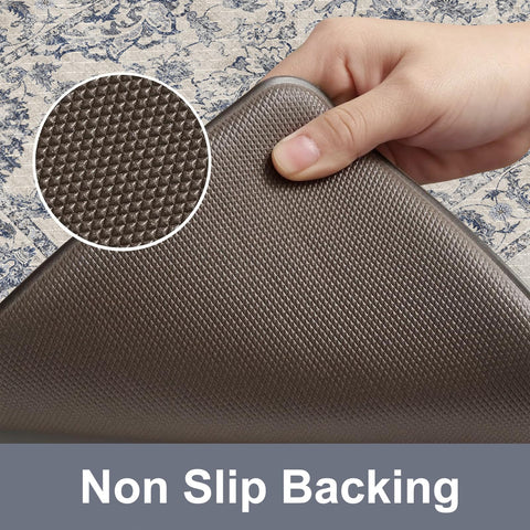 Kimode anti-fatigue kitchen mat on floor for cooking and tasks