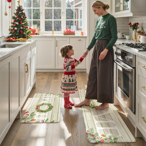 KIMODE easy-clean rug cleans with damp cloth or light vacuum.