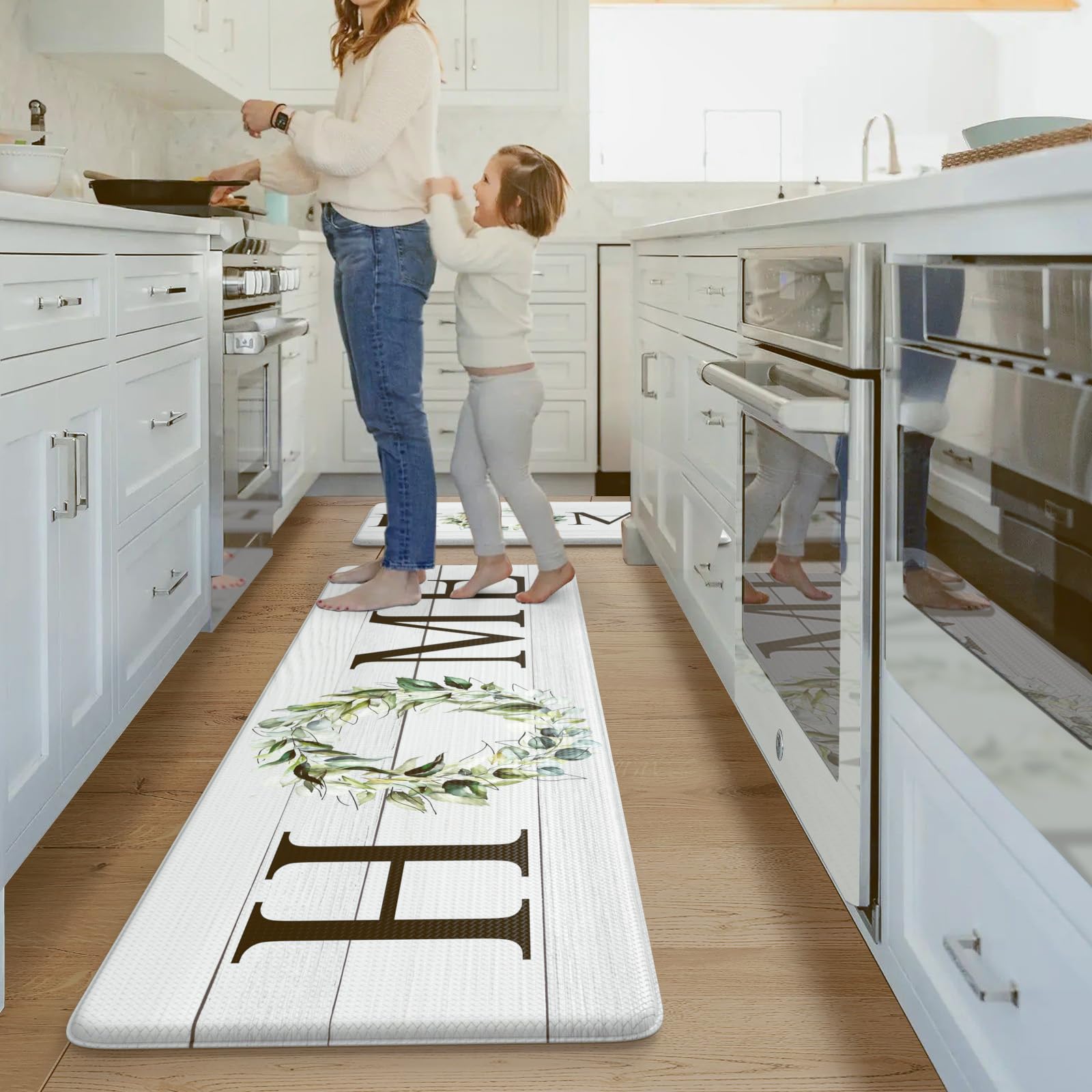 KIMODE mat at standing desk supports extended work sessions.