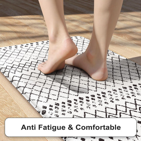 KIMODE mats close-up foam texture for comfortable standing.