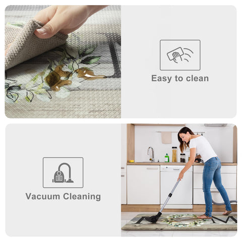 Waterproof and stain-resistant PVC lining on KIMODE mats