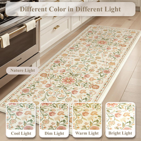 Kimode vintage boho style adds cozy elegance to kitchen decor.
