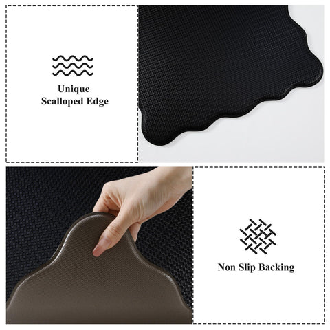 Kimode waterproof kitchen rug set keeps floors dry during busy cooking sessions.