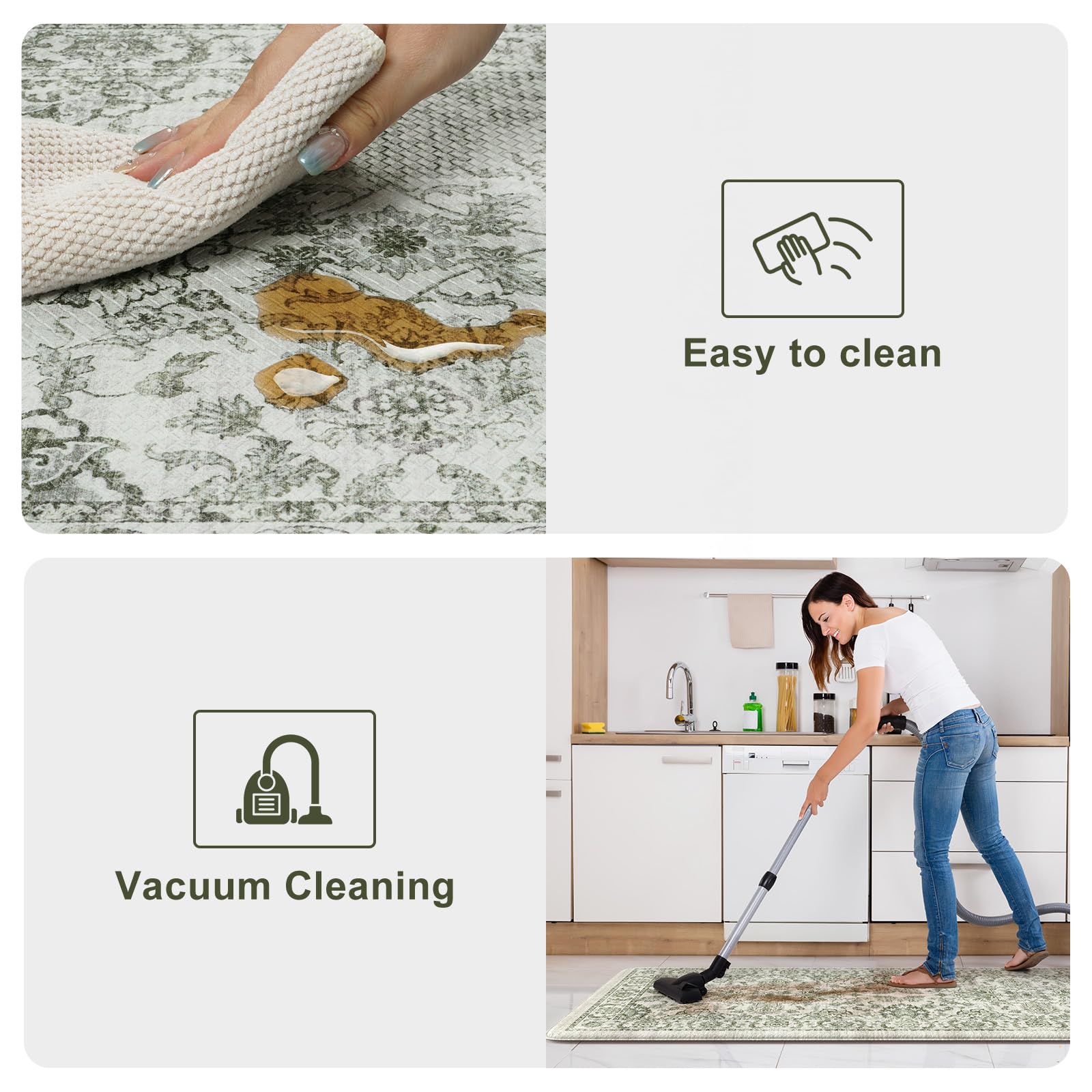 KIMODE waterproof and easy-clean material for quick mess removal