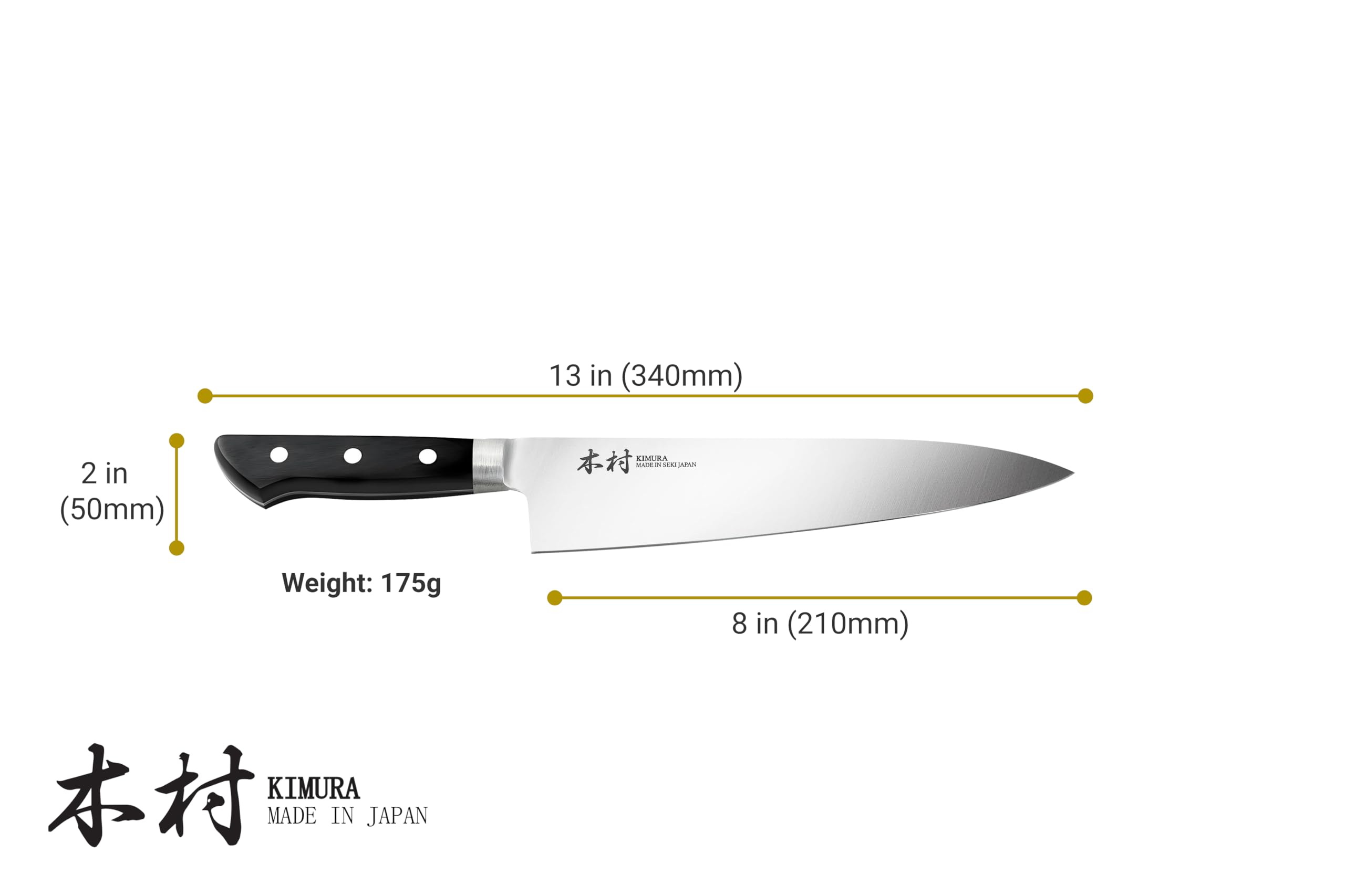 Kimura ergonomic handle close-up highlighting non-slip grip and comfort