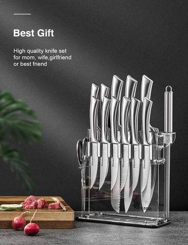 Kincano 3-inch paring knife for precise peeling and trimming tasks.