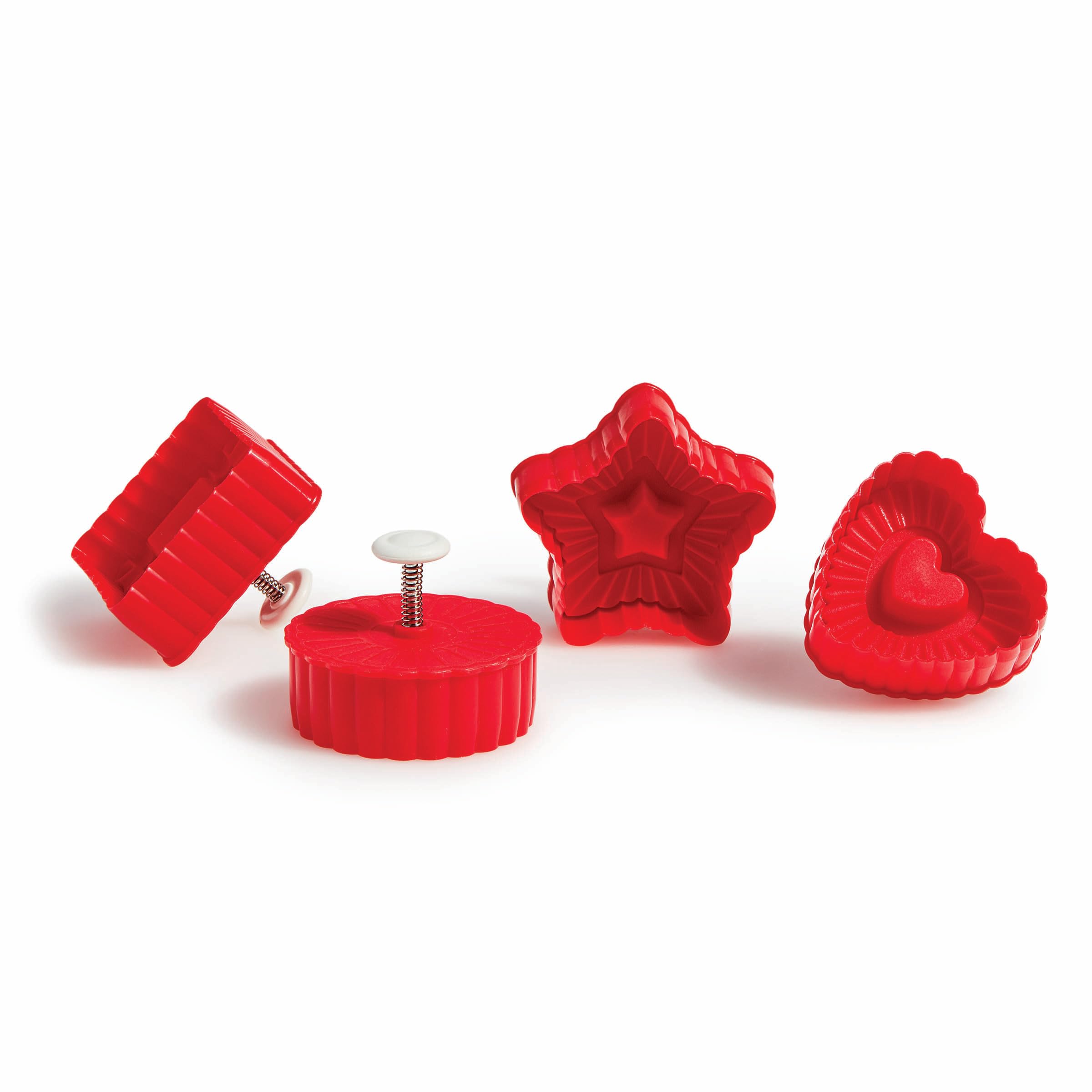 King Arthur Thumbprint cutter square embossing for bold cookie borders