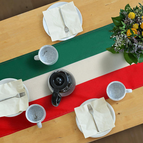 Kingdder washable linen table runner offers durable, reusable decor