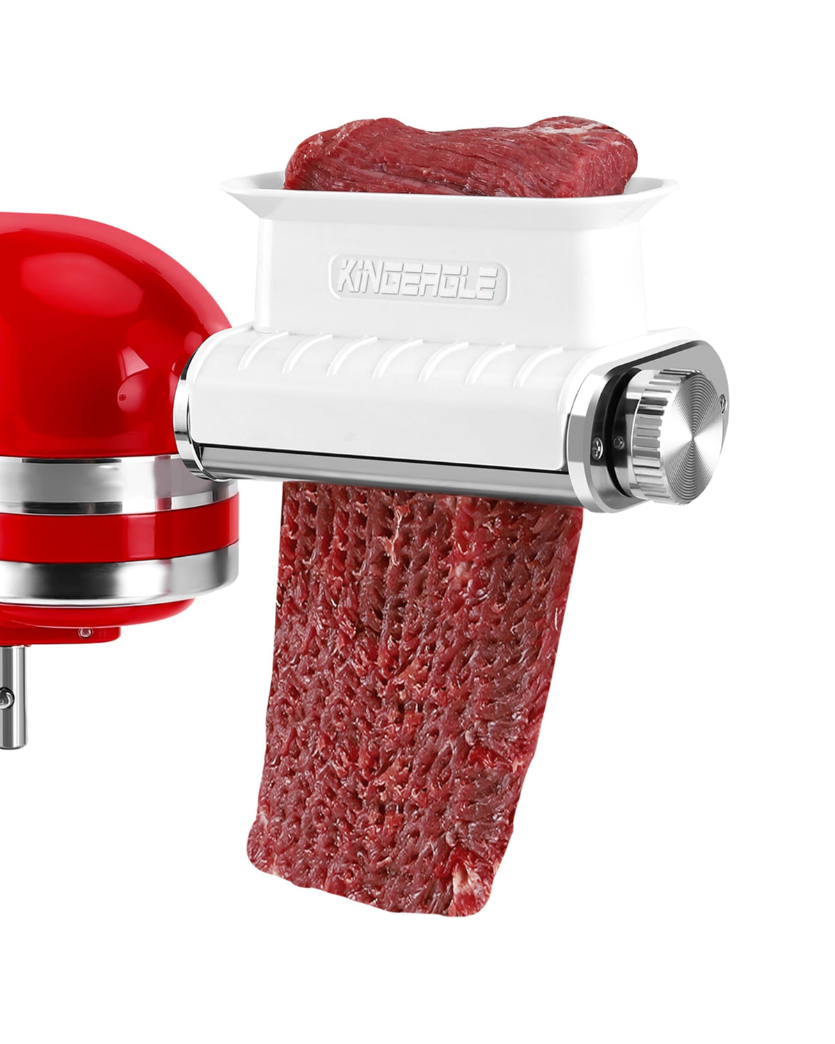 KINGEAGLE meat tenderizer attachment base view shows sturdy construction