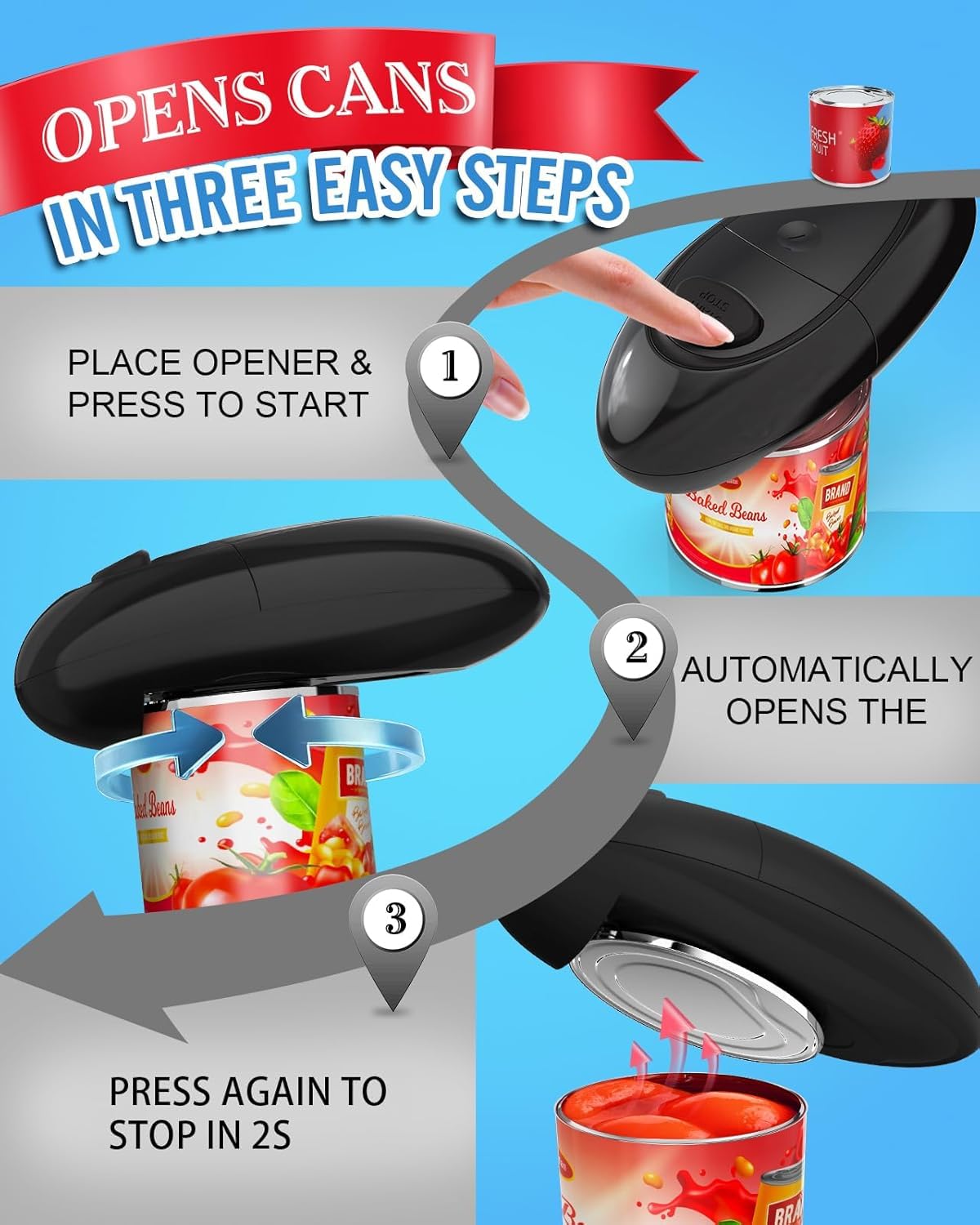 KingGardan fits most standard cans for versatile use.
