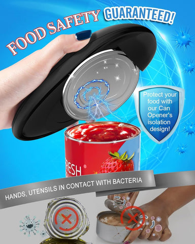 KingGardan compact can opener stored neatly in a drawer.