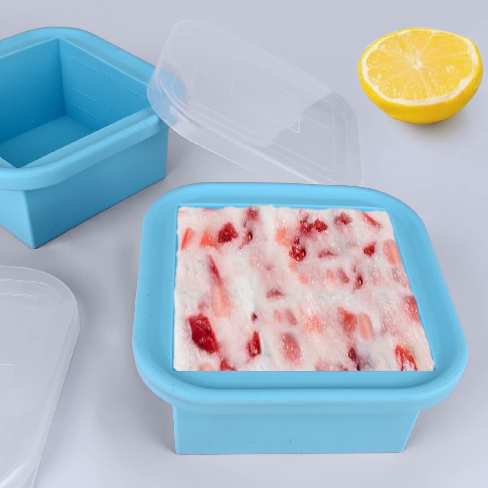 Kinggrand Kitchen dishwasher-safe freezer tray for easy cleanup after prep.