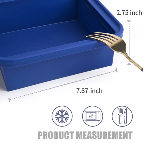 Kinggrand Kitchen freezer trays with lid keep contents fresh and odors away.