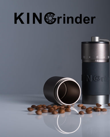 KINGrinder K6 portable metal body built for travel and outdoor use.