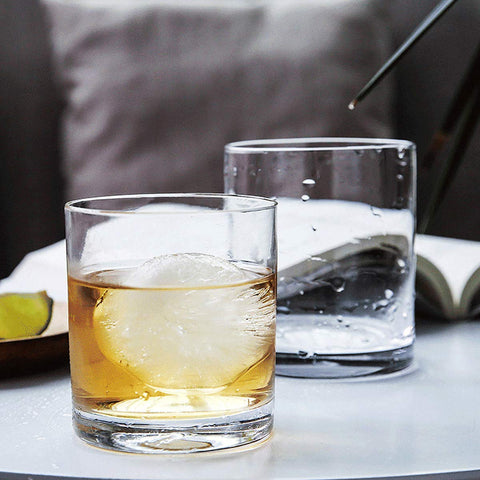 Kingrol 10oz capacity fits standard whiskey stones for keep-cold enjoyment.