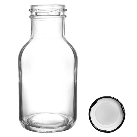Kingrol BPA-free food-safe glass bottles ideal for liquids, syrups, and oils