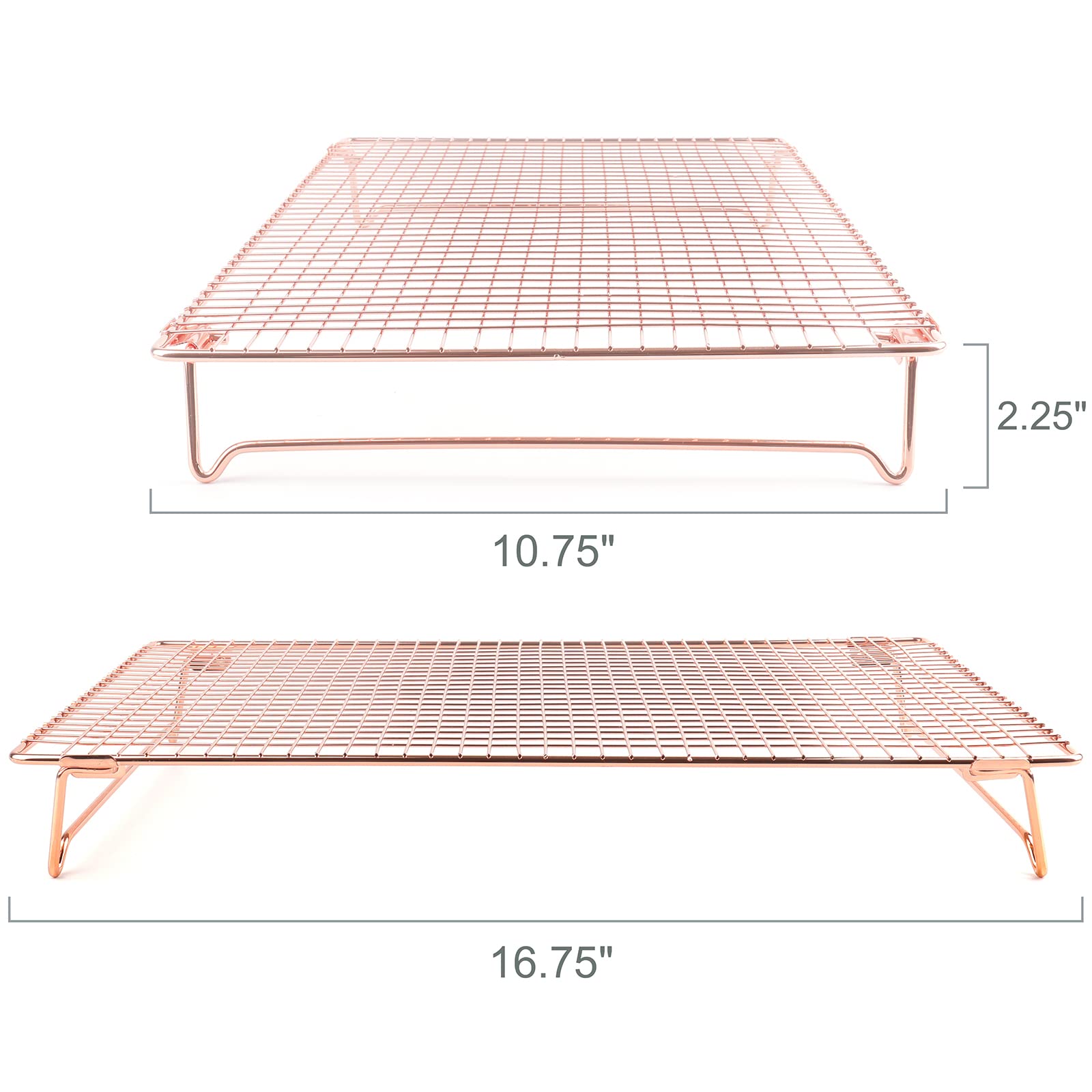Kingrol stainless steel grid rack close-up showing rust-resistant finish