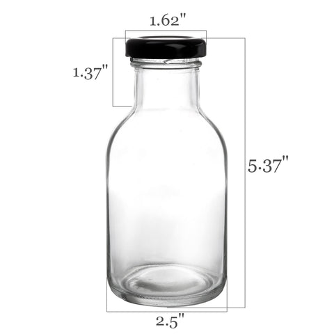 Kingrol dishwasher-safe glass bottles simplify cleanup after cooking and storage