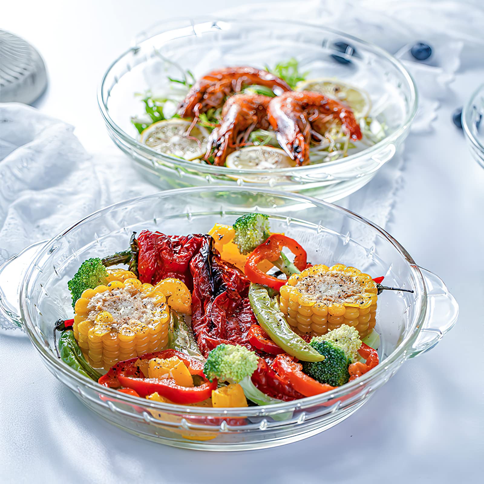 Kingrol borosilicate glass bakeware combines durability and food safety.