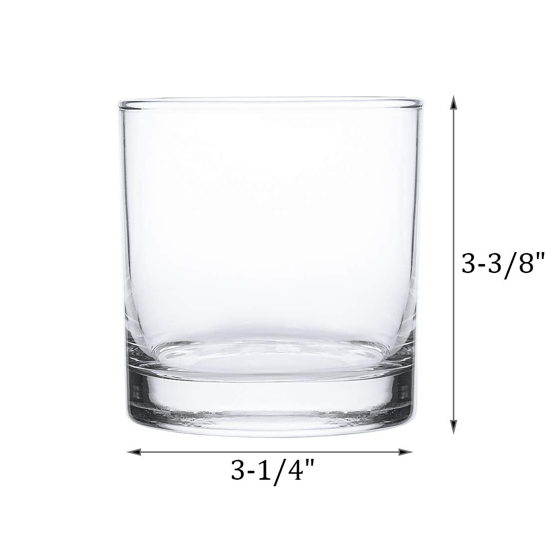 Kingrol heavy-base old fashioned glass provides stable balance for confident serving.