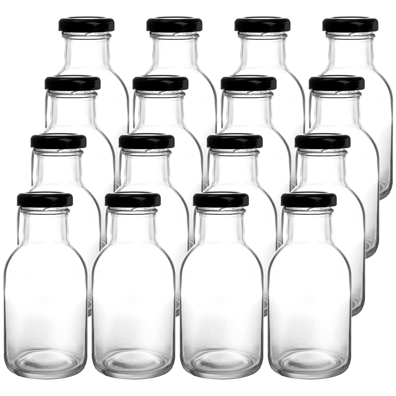 Kingrol leak-proof metal caps provide a tight seal on each bottle