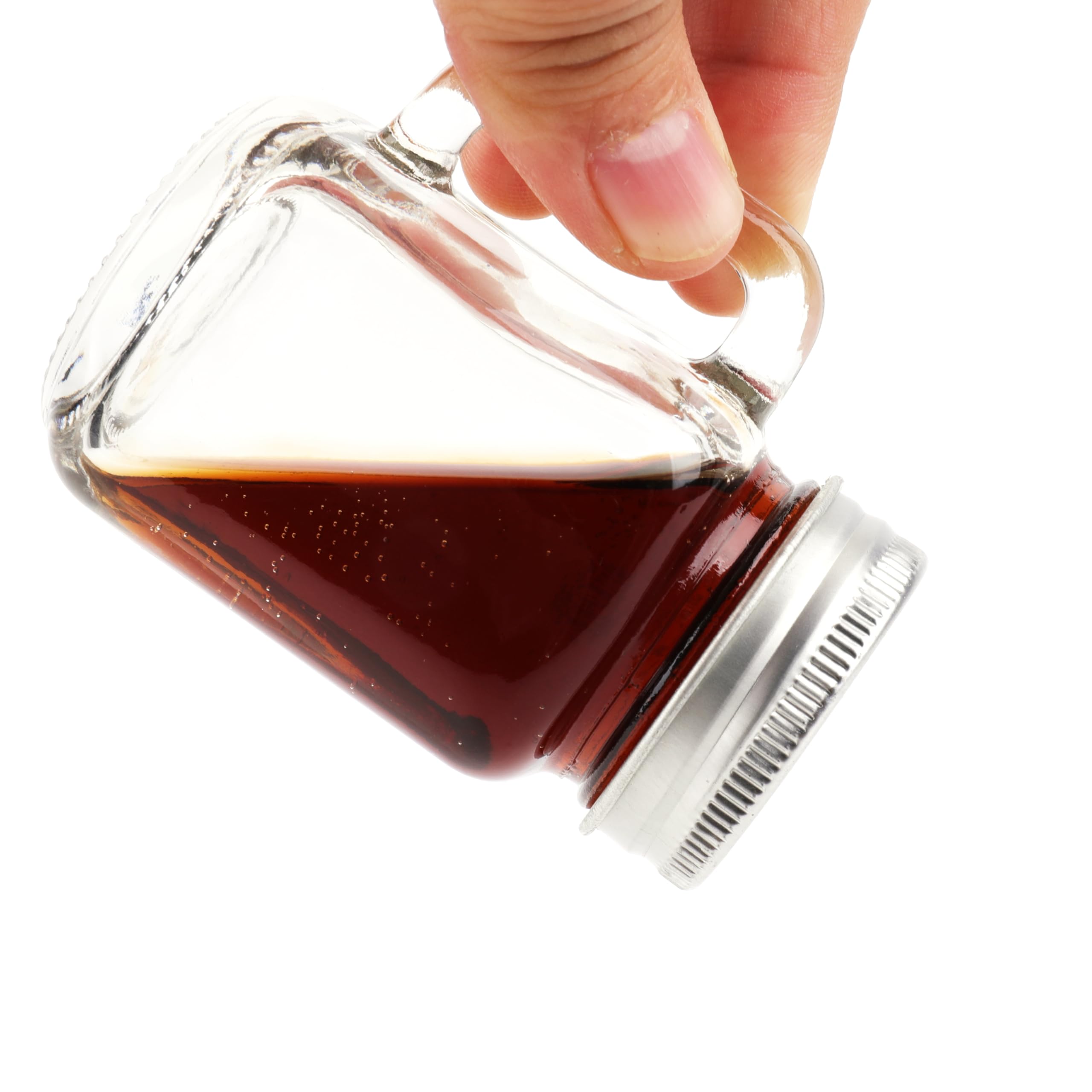 Kingrol metal screw-top lids ensure secure storage for small jars.