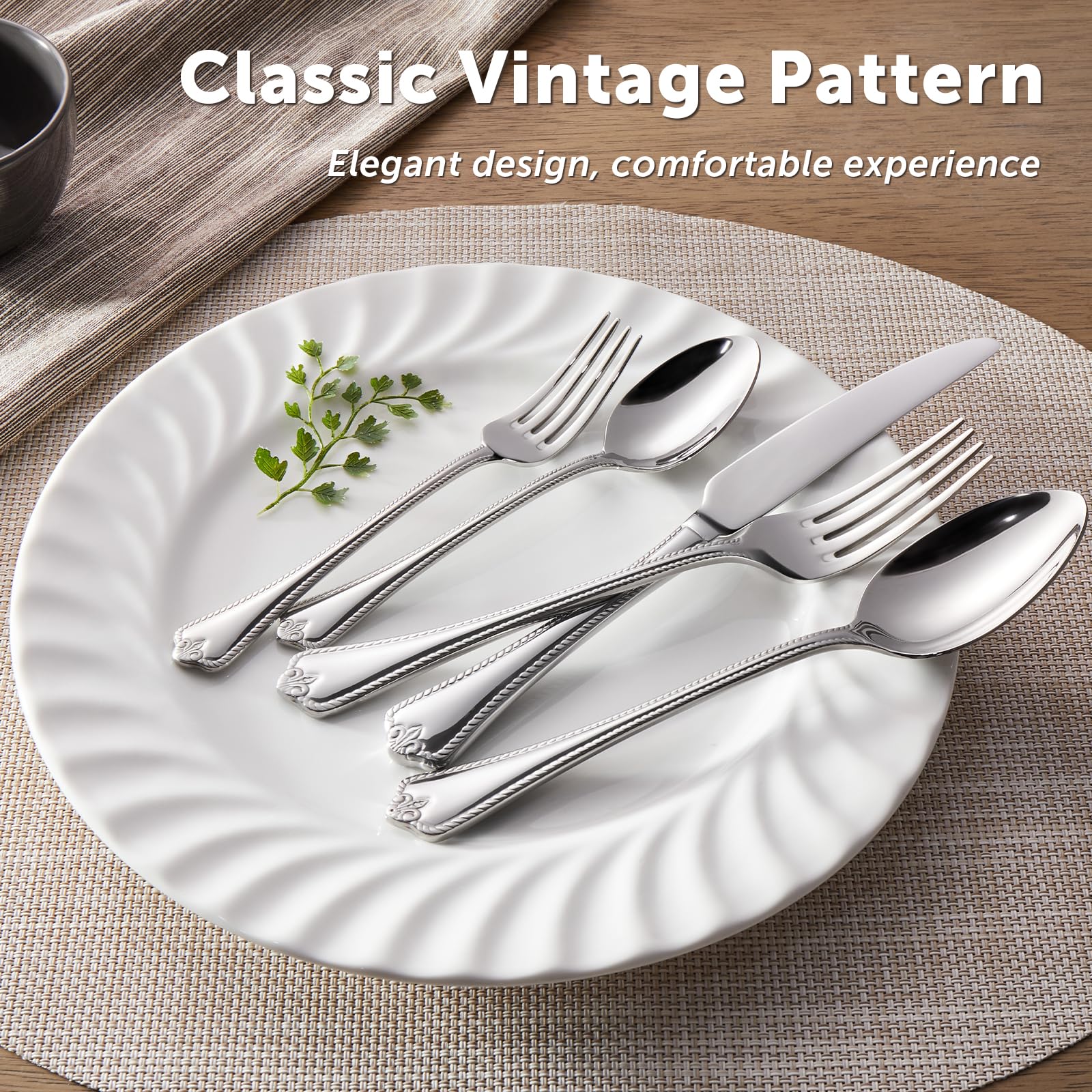 KINGSTONE dinner spoon with mirror finish and comfortable grip for daily meals.