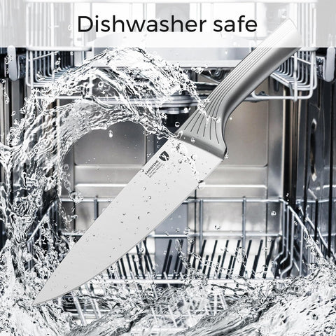 KINGSTONE dishwasher-safe design enables easy cleanup after meal prep.