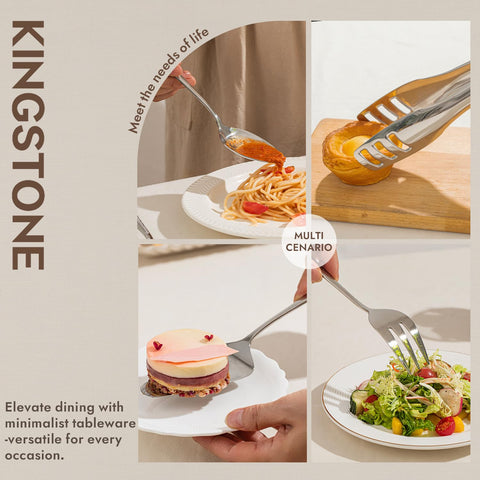 KINGSTONE cake server cleanly slices desserts