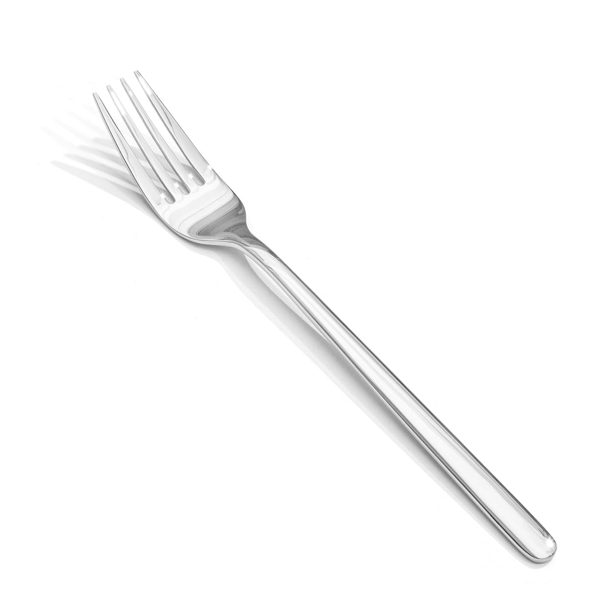 KINGSTONE dinner forks set of four, 8-inch length, ideal for family meals.