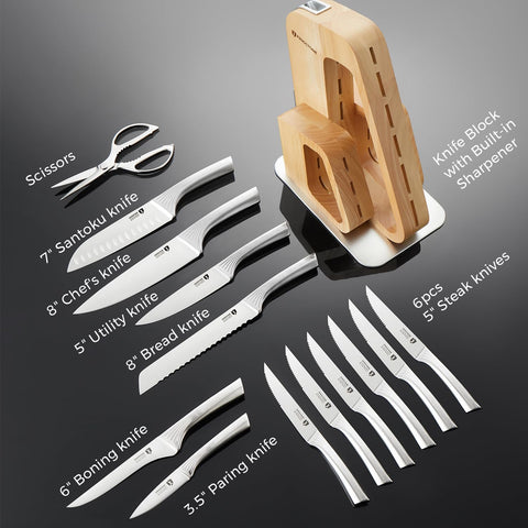 KINGSTONE blades are dishwasher safe for easy cleanup.