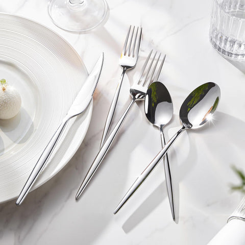 Kingstone dishwasher-safe flatware for easy cleanup after meals