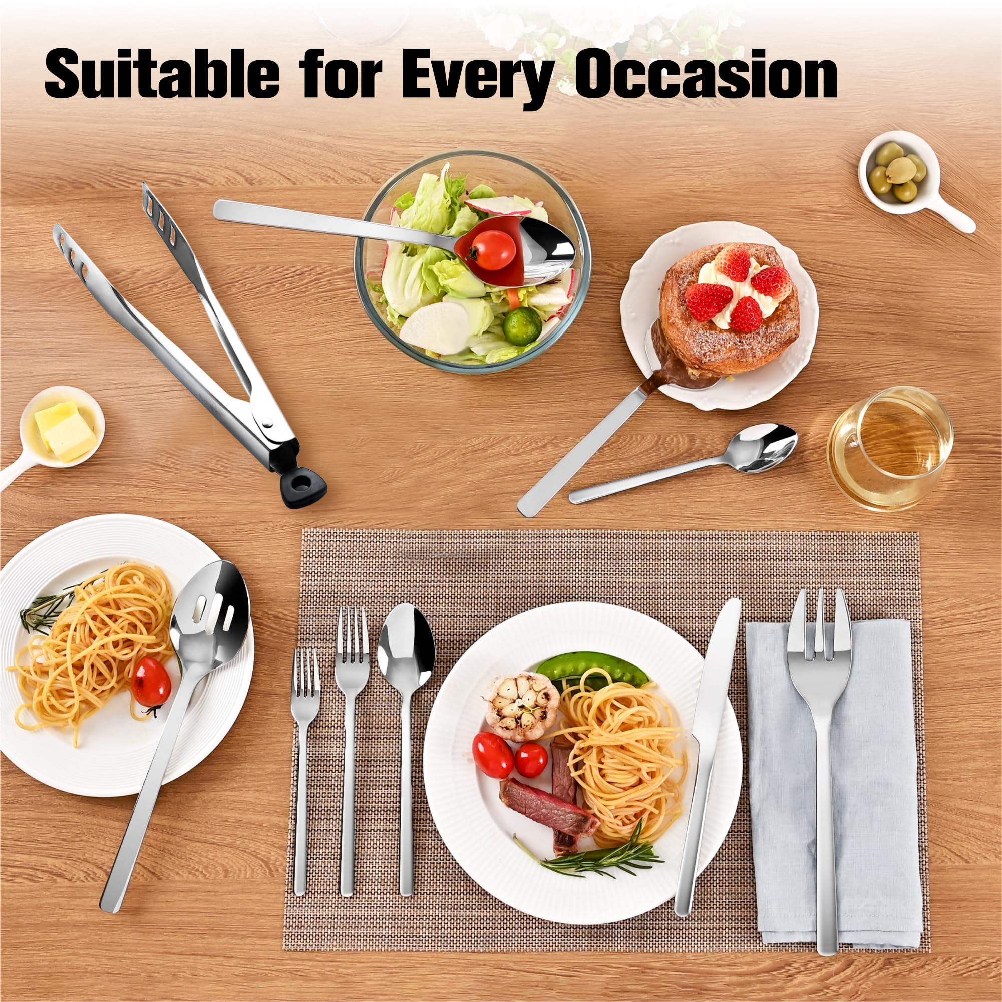 Kingstone elegant table setting perfect for Thanksgiving or special occasions