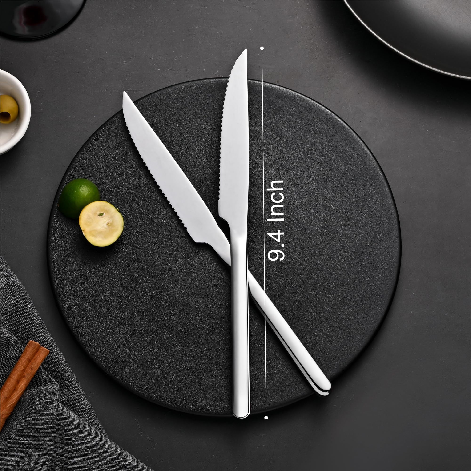 KINGSTONE German high-carbon stainless steel blades for durable performance.