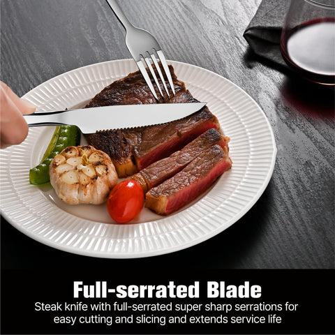 Gift-ready KINGSTONE flatware set, ideal for weddings or holidays.