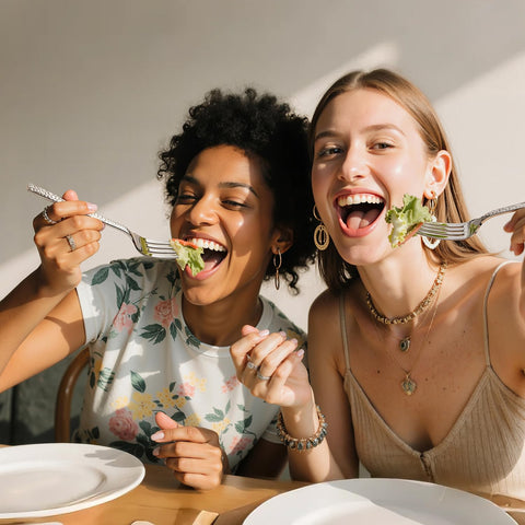 Kingstone hammered silverware table setting ready for any occasion.