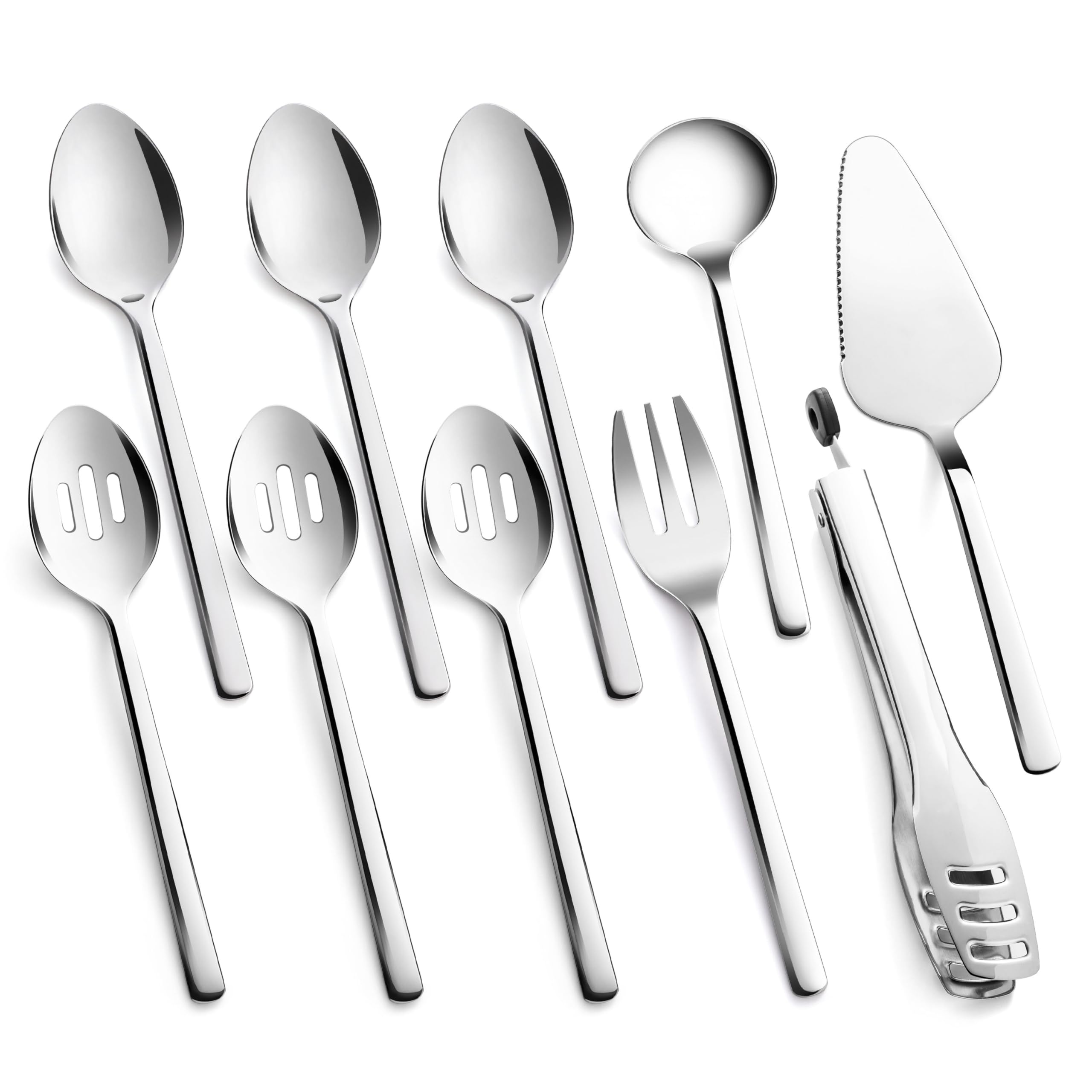 Kingstone large hostess serving utensils set – overview photo, durable stainless steel