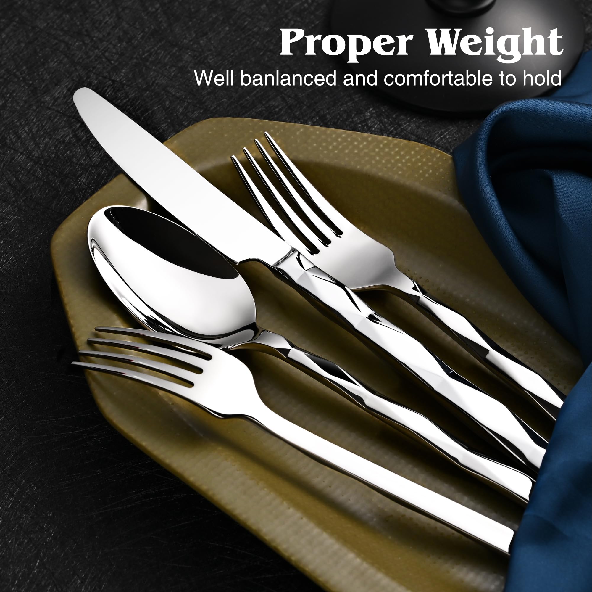 KINGSTONE mirror-polished finish enhances table presentation