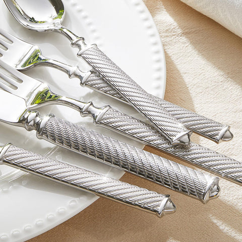 KINGSTONE teaspoons with fine detailing for precise stirring and sipping.