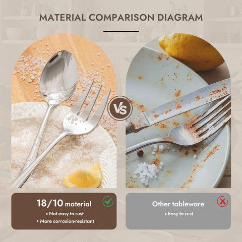 KINGSTONE serving tongs perfect for turn-and-serve at buffets