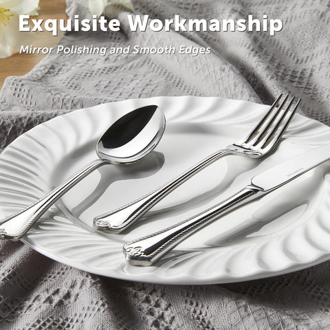 Kingstone salad forks with sleek lines for versatile table settings