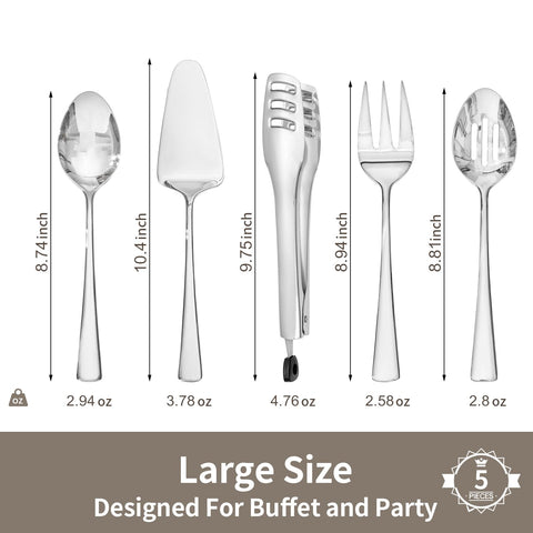 KINGSTONE slotted spoon draining liquids for precise serving