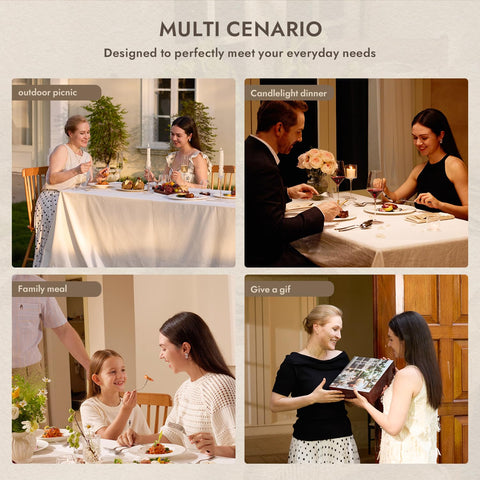 Kingstone teardrop silverware mirror-polished finish adds premium shine to table settings