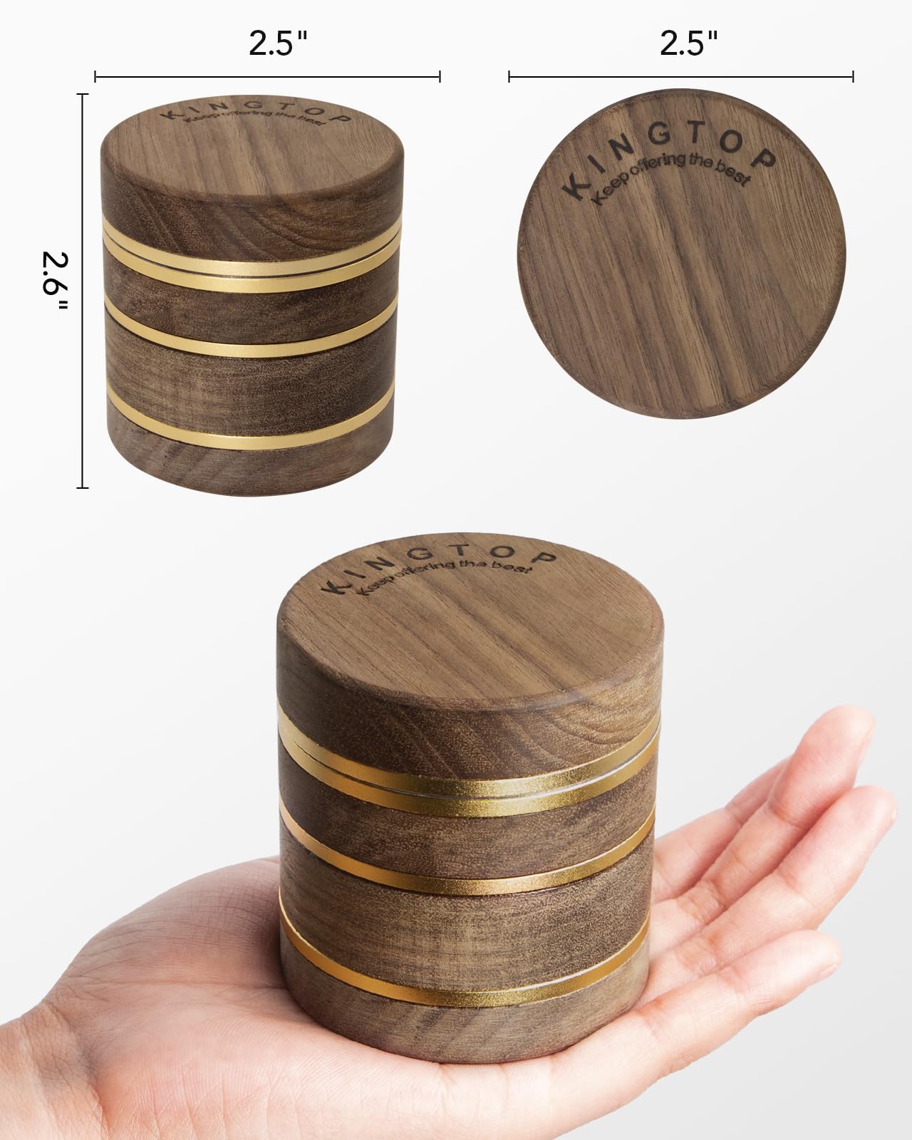 Kingtop 2.5-inch tool is easy-fill and reduces kitchen mess