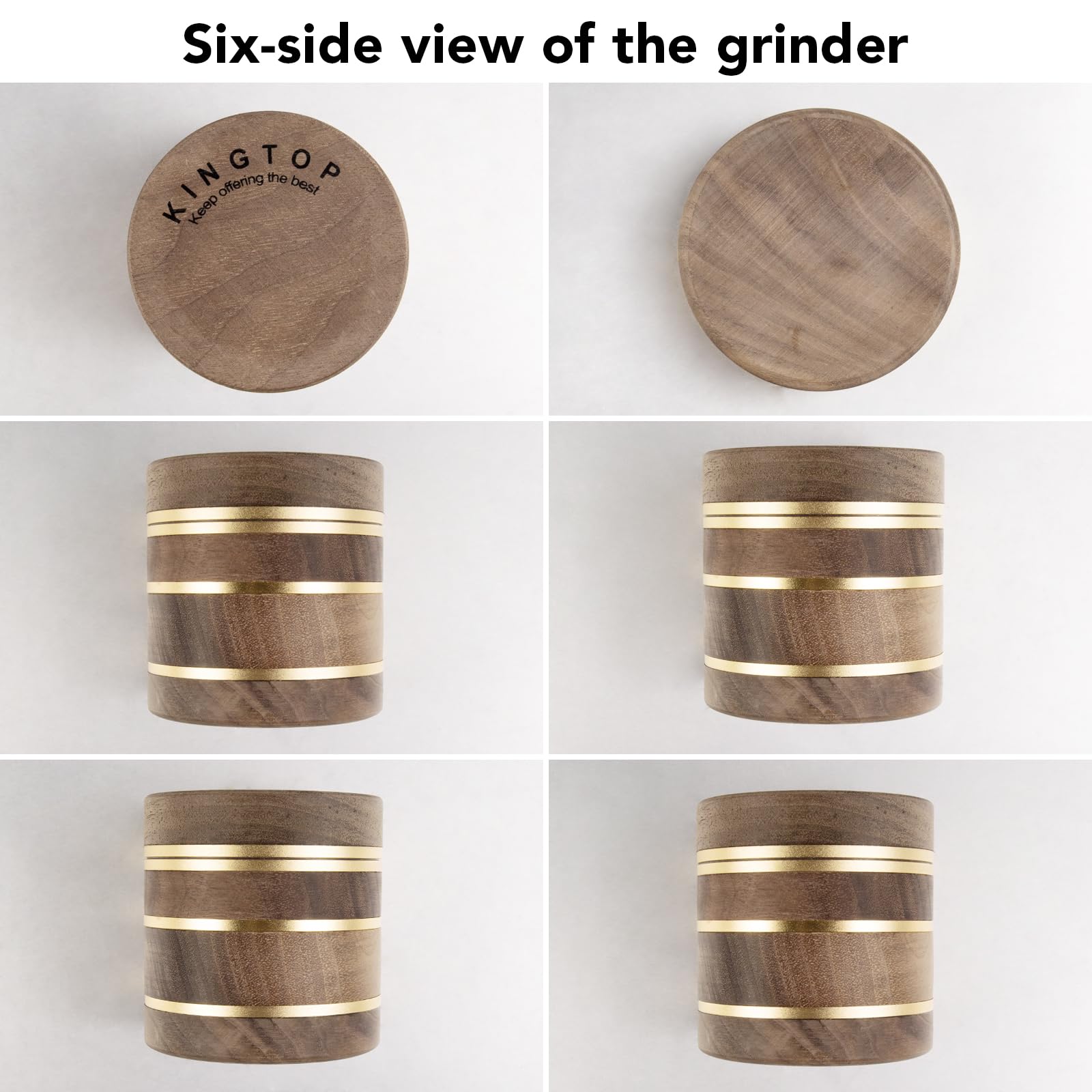 Kingtop grinder handles dry spices like chili for home cooking